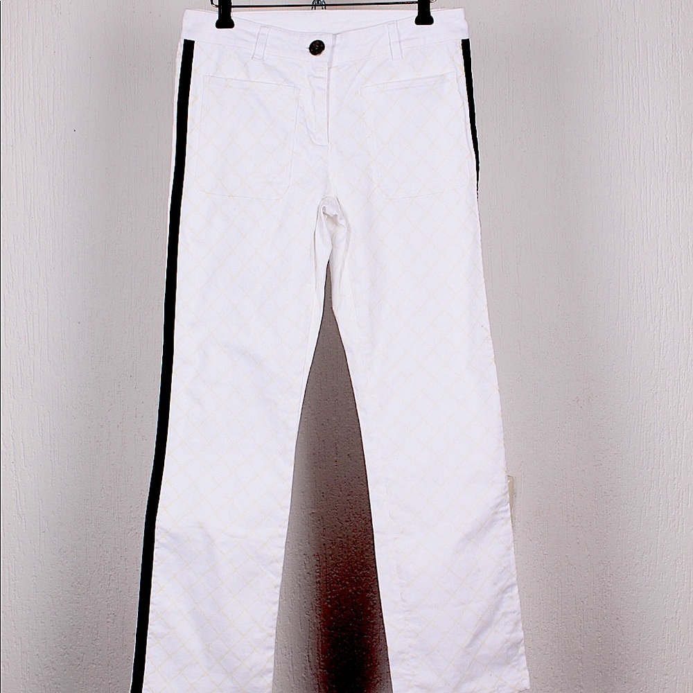 Vintage Chanel White Jeans